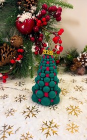 Χριστουγεννιάτικο δέντρο από κερί